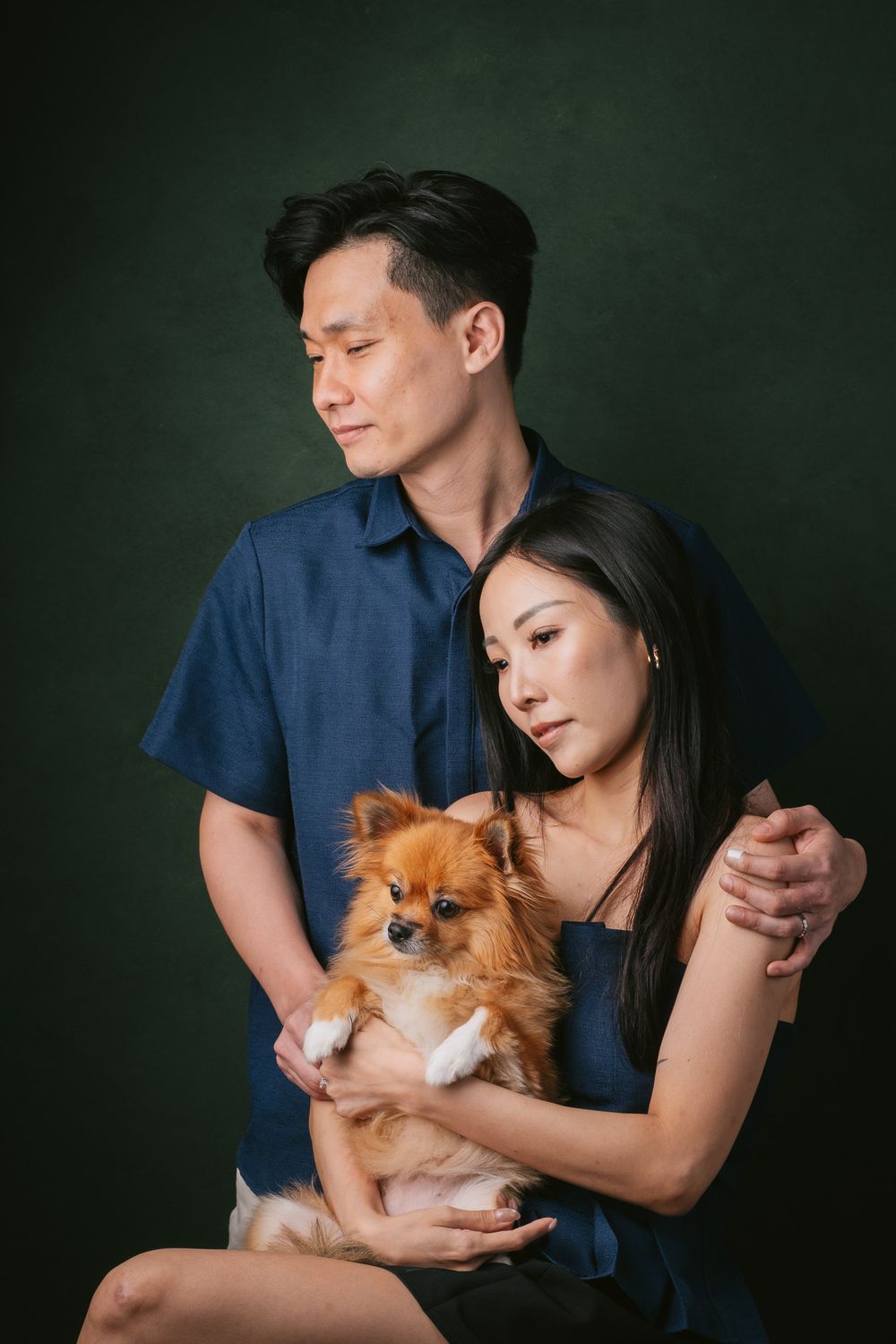 Couples with Pets portrait by Furtographed