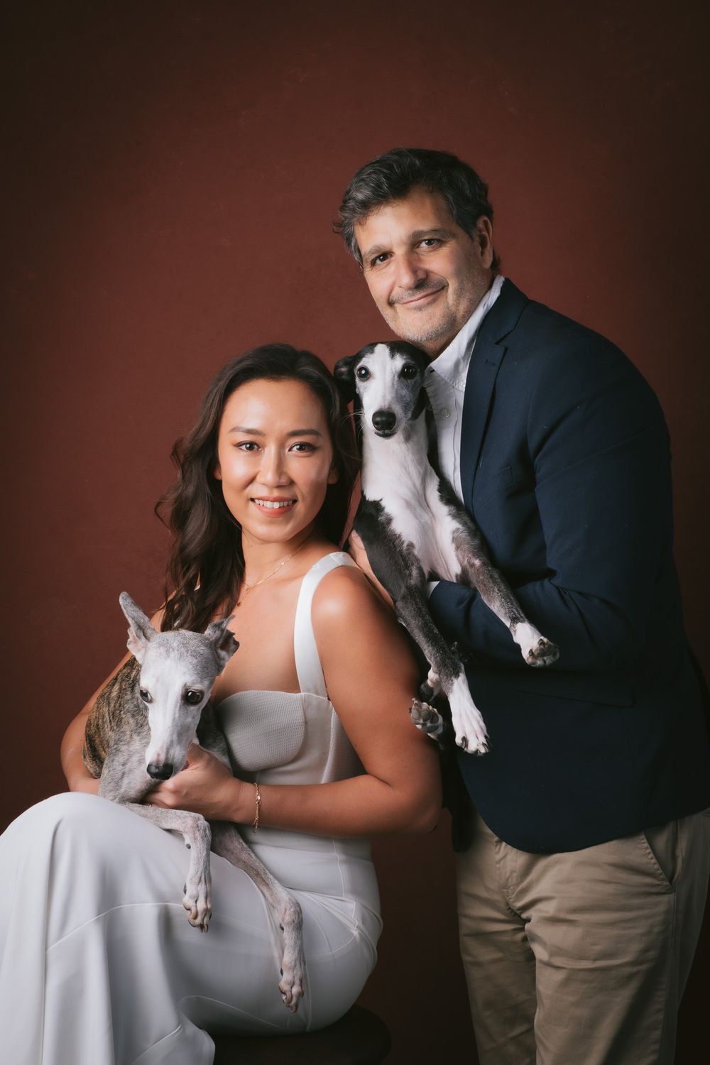Couples with Pets portrait by Furtographed