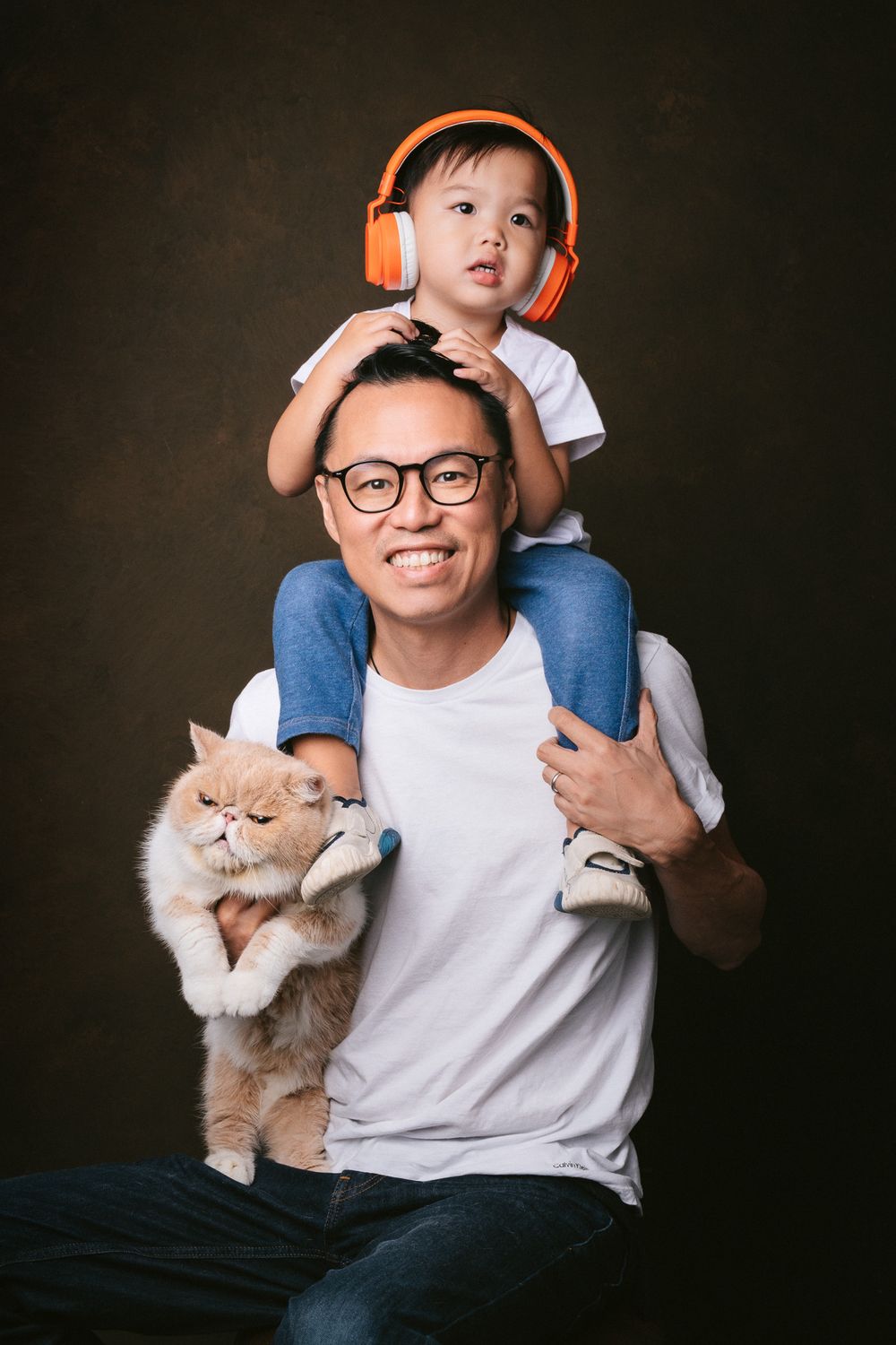 Families with Pets portrait by Furtographed