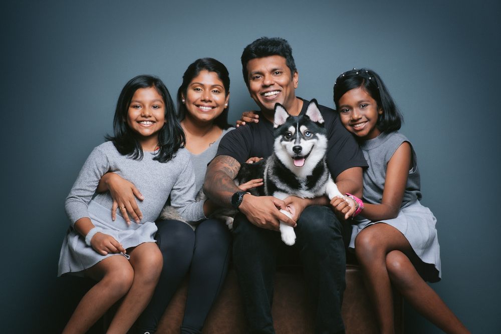 Families with Pets portrait by Furtographed