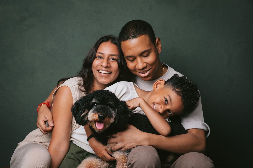 Families with Pets portrait by Furtographed