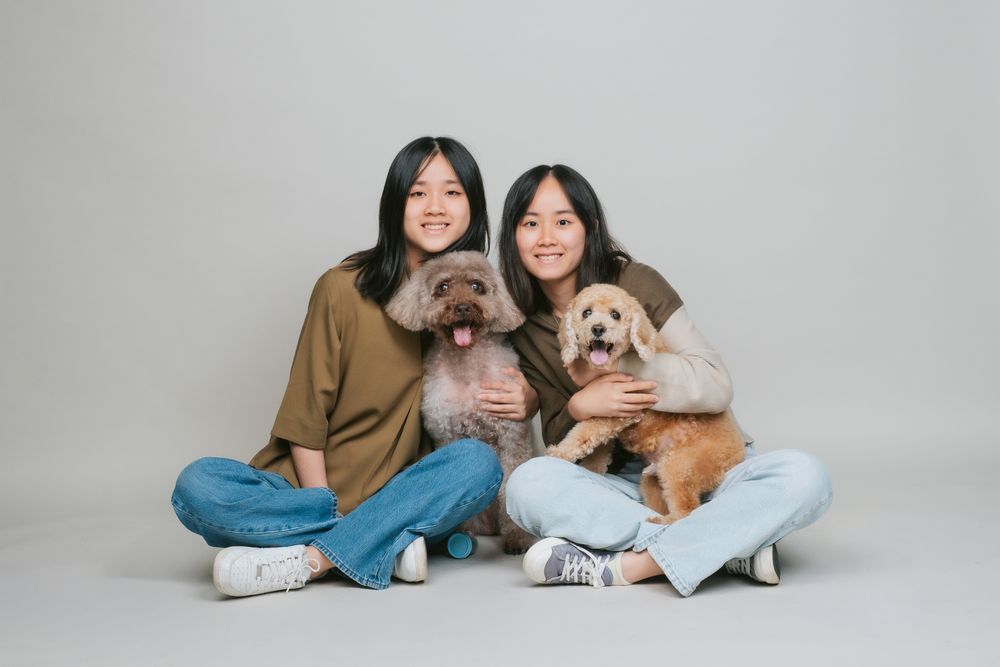 Families with Pets portrait by Furtographed