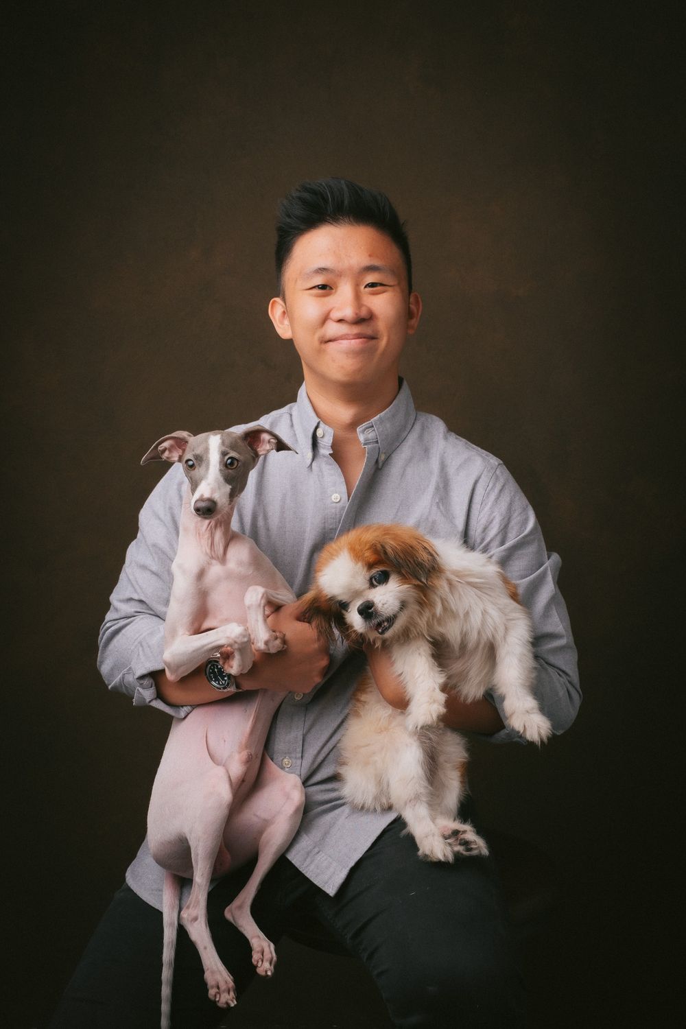Individuals with Pets portrait by Furtographed